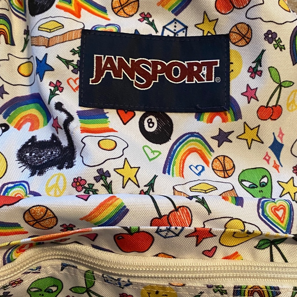 Jansport Multicolor Emoji Backpack - Picture 2 of 10